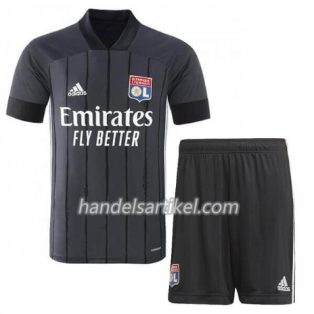 Olympique Lyonnais Kinder Auswärts Trikotsatz 2020/21 Kurzarm (+ Kurze Hosen)